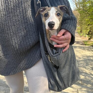 Чохол-переноска для собак та котів Petsen 3в1 – автокрісло, переноска, сумка – ручної роботи в ЄС – миється, з подушкою (Бежевий)