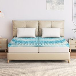 Топер для матраца EGO HOME 140x200 см, 5 см, 7 зон, піна, CertiPUR, для ліжка та дивану