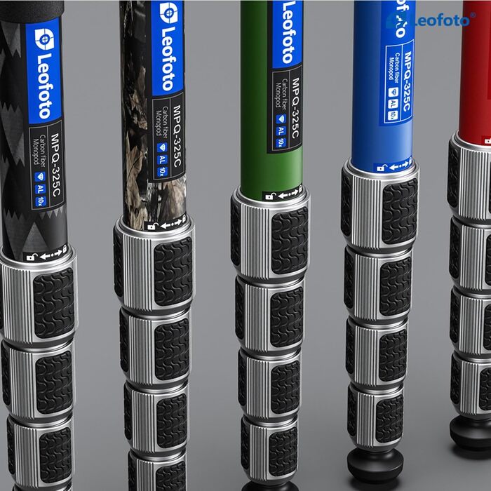 Штатив-монопод LEOFOTO MPQ-325C Blue з вуглецевого волокна