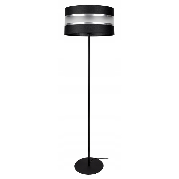 Підлогова лампа Glimex Modern E27 60 Вт, білий/чорний