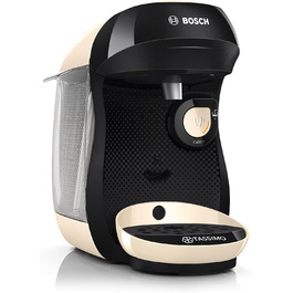 Кавомашина Tassimo Happy TAS1002N від Bosch: понад 70 напоїв, автоматична, для будь-яких чашок, компактна, 1400 Вт, антрацит