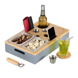 Relaxdays Couchbar with Accessories
