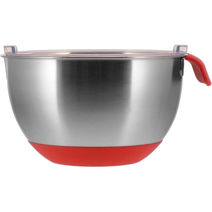 Набір мисок Gräwe: 1L, 2L, 4L, з нержавіючої сталі з кришкою, антиковзний низ