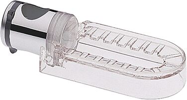 GROHE Relexa Plus Soap Dish (transparent, Plexiglas, suitable for shower rods 28620000/28621000, easy cleaning), chrome, ‎28631000