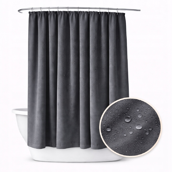 Текстильна штора для ванни NOW-ART, 200 x 220 см