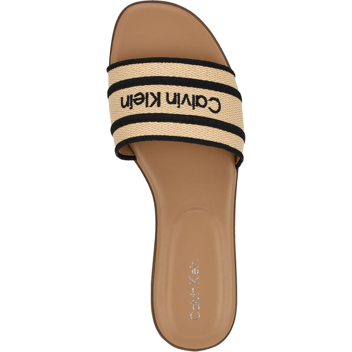 Сандалі жіночі Calvin Klein Kendell Flat Light Natural Black 37 EU