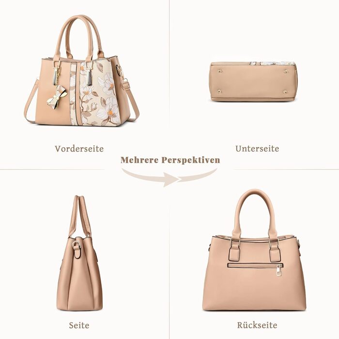 Стильна жіноча сумка-шопер на плече та ручках, PU шкіра, оливкова (Khaki) для роботи, подорожей, школи