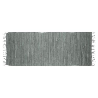 Solid Color Patchwork Rug