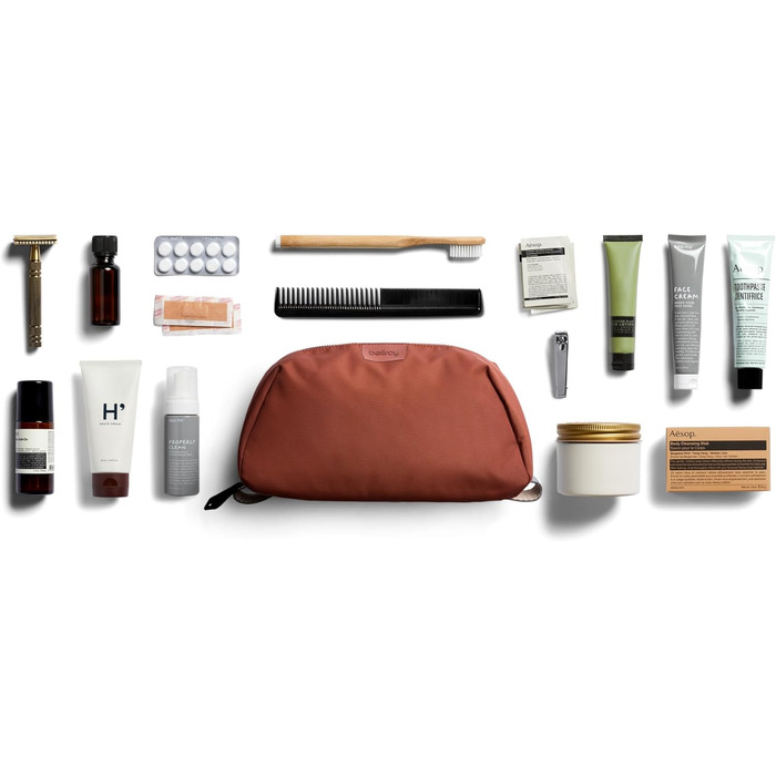 Чоловіча дорожня косметичка Bellroy Kulturbeutel Plus Clay, сучасний дизайн