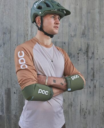 Захист ліктя POC Joint VPD Air Elbow, легкий, плоский, зелений, для трейлового катання