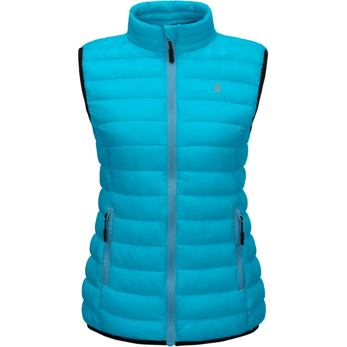 Жіночий теплий пуховий жилет Little Donkey Andy для гольфу, хайкінгу, подорожей та повсякденного носіння, колір - Верденський блакитний, розмір L