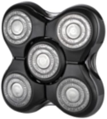 Електричний голкоструг Remington Glatzen-Rasierer XR1600 для чоловіків (5 голкових головок, турбо-функція, бездротовий, чорний)