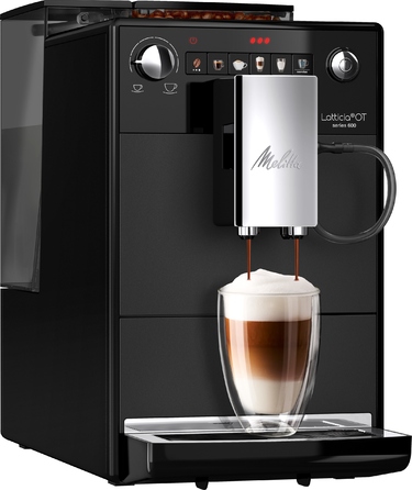 Автоматична кавомашина Melitta Latticia, тиск, 1450 Вт, чорна