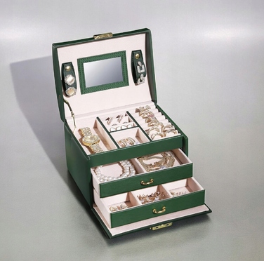 Скринька для прикрас у вигляді валізки з шухлядою