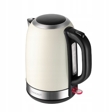 Електричний чайник Concept RK3242, 2200 Вт, 1,7 л, бежево-коричневий