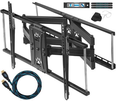 Настінний кронштейн для телевізора Cheetah Mounts APFMSB для LED, LCD та Plasma ТВ 51-140 см (20-55