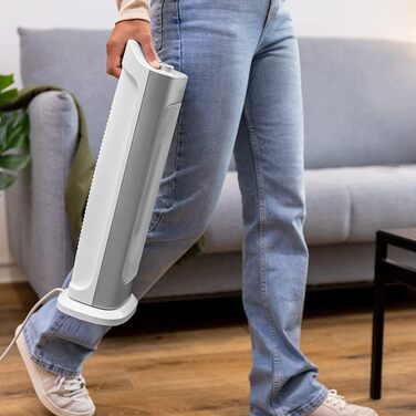 Обігрівач Cecotec ReadyWarm 6250 Ceramic Sky Style: керамічний, 2000 Вт, 3 режими, термостат, осциляція 90°, захист від перекидання та перегріву, для площі до 25 м²