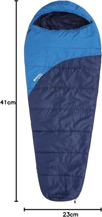 Сплячий мішок Mountain Warehouse Summit 300 - 3/4 сезону, ізольований, кобальт