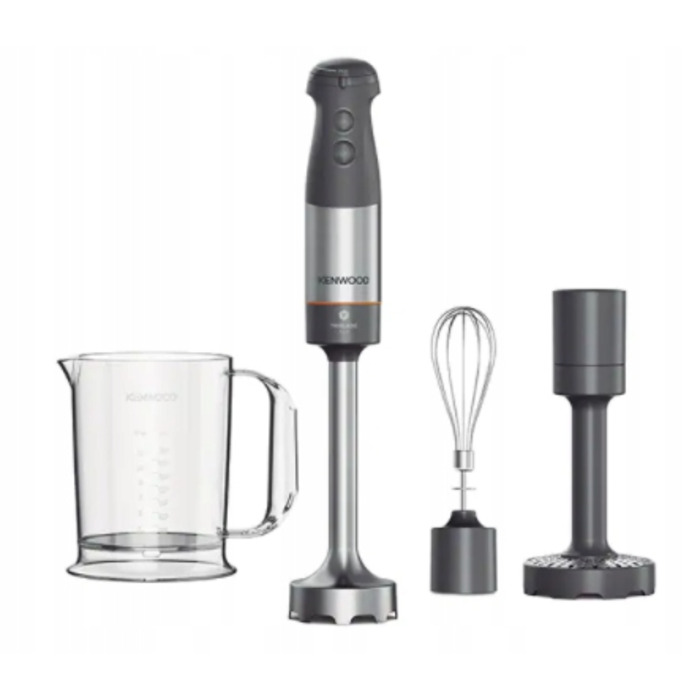 Занурювальний блендер Kenwood HBM 60.007GY Blend, 1000 Вт, сріблястий/сірий