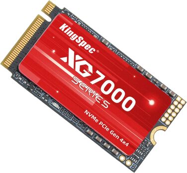 KingSpec NXM-2242 SSD 2242 M.2 NVMe: Швидкий SSD PCIe 3.0 Gen3x4 до 3500 МБ/с, 1TB, 3D NAND Flash, сумісний з ПК, ноутбуком, десктопом