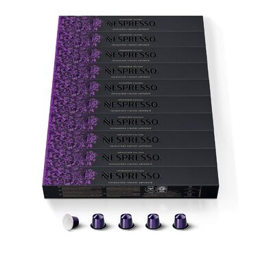 Кава Nespresso Roma-Kapseln Lungo Nestlé 10 шт. (5 шт. в упаковці) (Firenze Arpeggio, 50 г (10 шт. в упаковці))