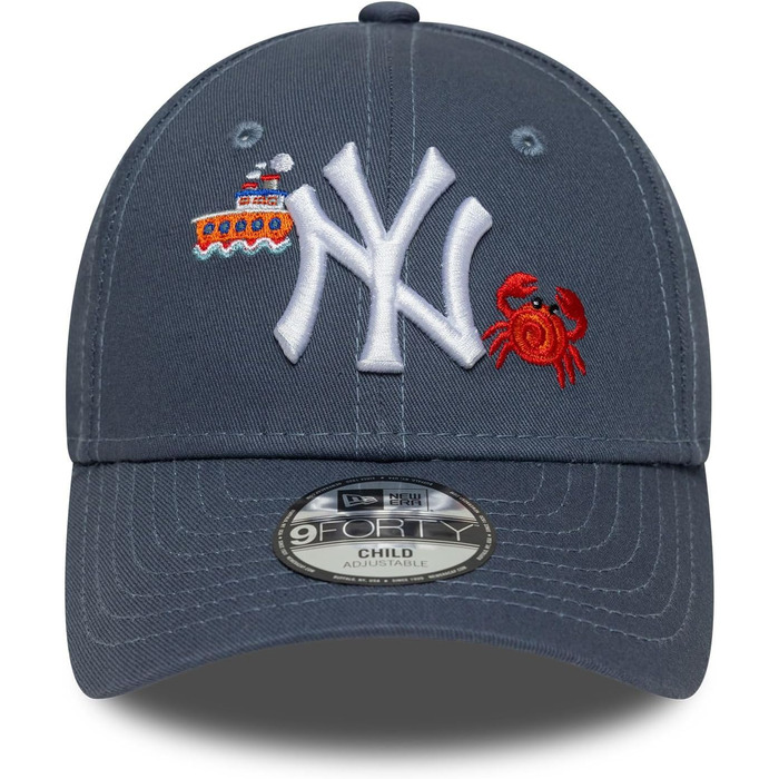 Кепка New Era Spiderman Paint Base Black 9Forty Kids Snapback (4-6 років, New York Yankees)