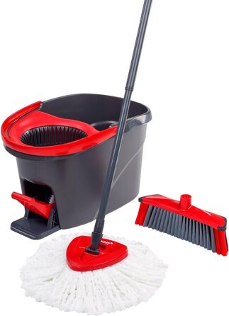 Набір для миття підлоги Vileda EasyWring and Clean: комплект (моп Classic + щітка для підлоги)
