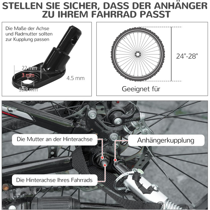 PawHut 2-в-1: Причіп для собак, велосипедний причіп для собак, візок для собак з відбивачами, до 30 кг, для великих собак, Оксфордська тканина, блакитний