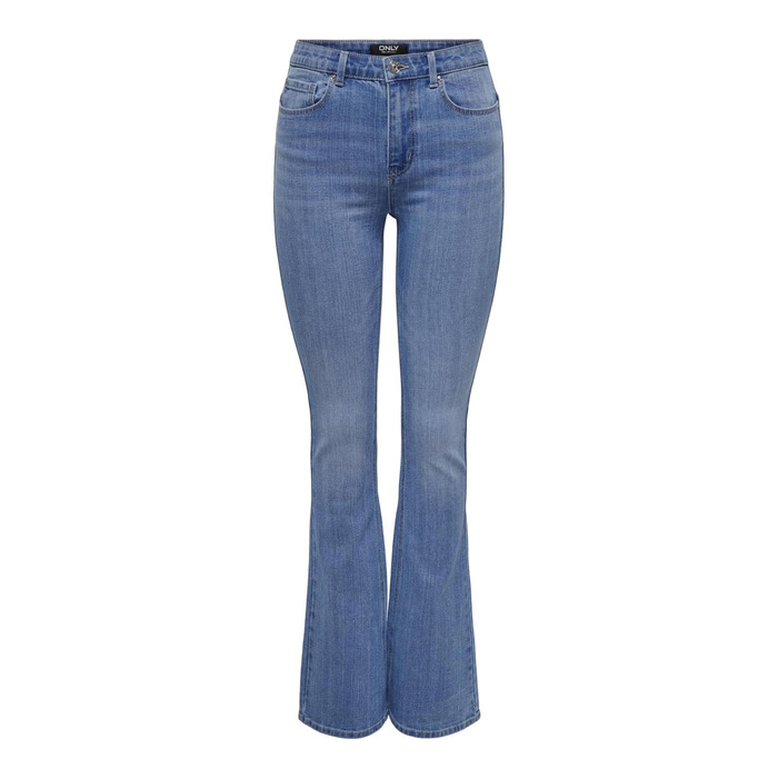 Джинси жіночі кльош Only Konroyal Flared Jeans світло-блакитні, розмір XL / 30L, денім