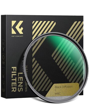 Фільтр K&F Concept Black Mist 1 82мм для відео та портретної фотографії з нанопокриттям