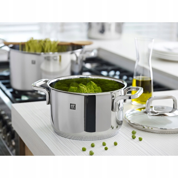 Набір каструль Zwilling Quadro з нержавіючої сталі, 5 предметів