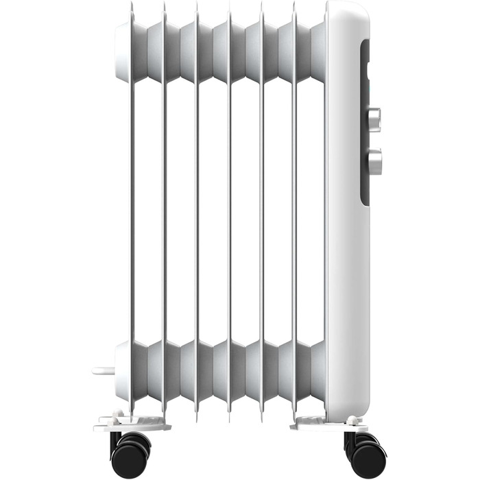 Електричний масляний радіатор Cecotec ReadyWarm 750 Space White – 1500 Вт, 3 режими, для кімнат до 15 м²