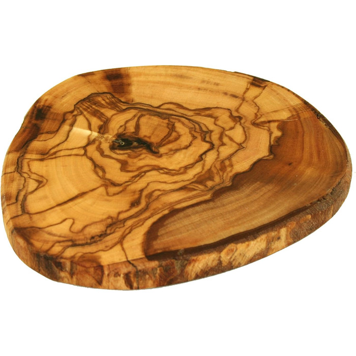 D.O.M.® Rustic Coaster Set, 12-Piece Set made of Olive Wood, e.g. for Glasses