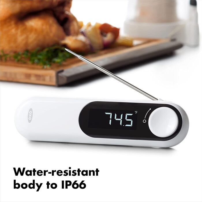 OXO 11204300 Good Grip Thermocouple Thermometer, Plastic, White