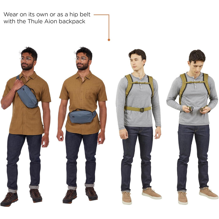 Thule Aion - дорожній та пляжний мішок (1 шт., Темний Сланцевий колір)