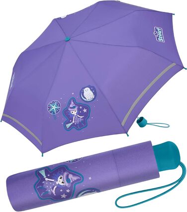 Дитячий парасолька Scout Flower Horses Purple Magic для дівчаток - яскравий захист від дощу