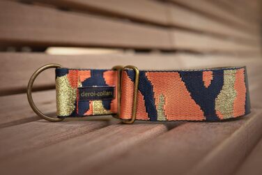 Нашийник для собак Martingale з м'якою підкладкою, 5 см, тренувальний, регульований (до 52 см обхват шиї, 58 см обхват голови), стопор 6 см, сталеві деталі