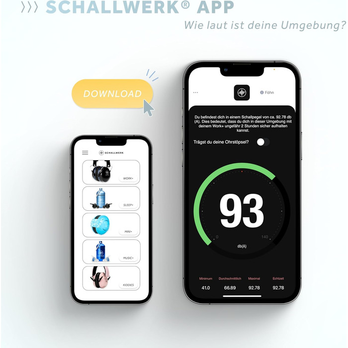 Schallwerk Mini+ (Dusty) - Шумоізоляційні навушники для малюків, преміум-якість, захист від шуму для дітей