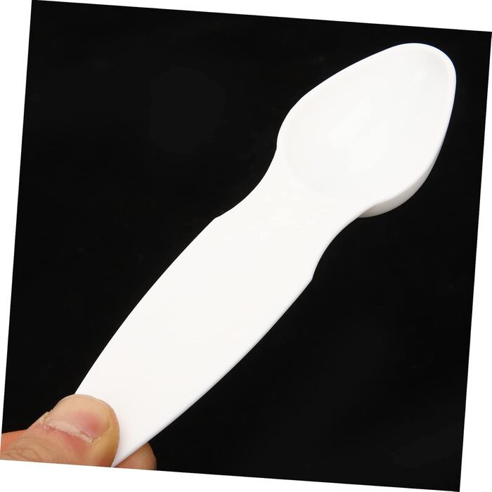 8-Piece Measuring Spoon Set for the Blind, Stainless Steel Set, Coffee Measuring Cups, Plastic Gauge, Teaspoon Set, Reusable Measuring Spoons, Plastic Measuring Spoon Set, Portable Baking Accessories