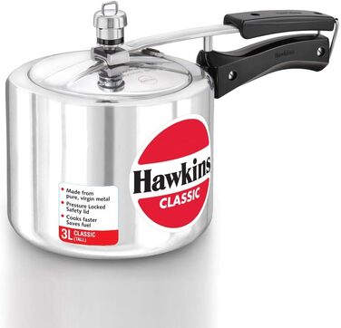 Скороварка HAWKIN Classic CL3T, алюмінієва, 3 л, срібляста