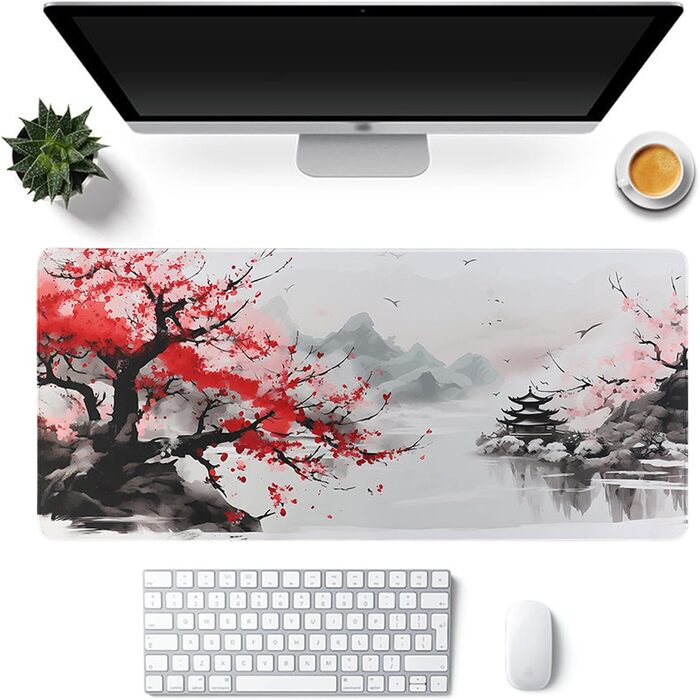 Килимок для миші ігровий XXL 900x400 мм, з антиковзким покриттям, водонепроникний, для ПК, MacBook, Laptop