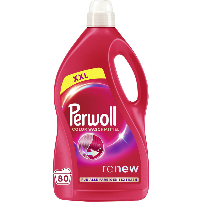 Рідкий засіб для прання Perwoll Color для кольорових речей, відновлення кольорів та волокон, 80 прань