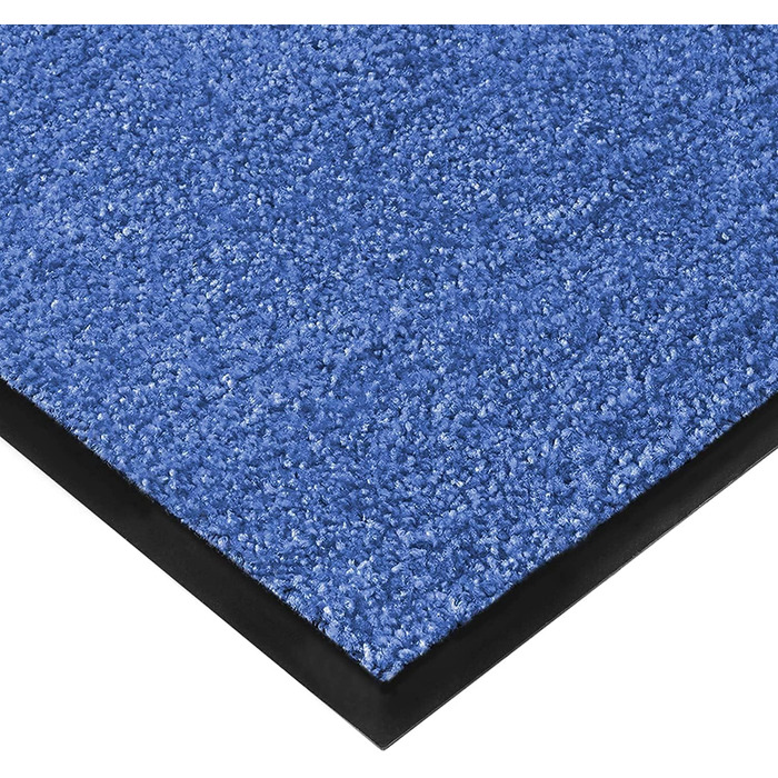 Килимок для підлоги etm® Schmutzfangmatte: Переможець у співвідношенні ціни та якості. Різні розміри, килимок для порогу, для дому та вулиці (90x150 см, 90 x 120 см, блакитний)