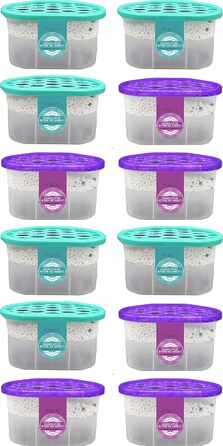Dehumidifier Home Mold, Moisture Absorber for Rooms with Hydrophilic Crystals 500 ml (12 Pack) with Aromatherapy 2023, Ariapura