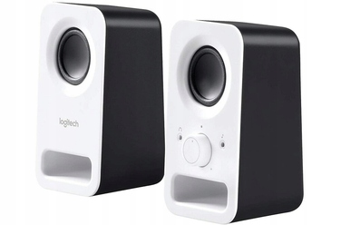 Комп'ютерні колонки Logitech Z150 2.0, 6 Вт RMS, Jack 3,5 мм, білі