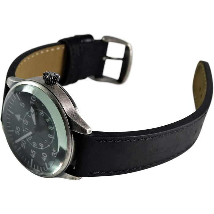 Годинник Mil-Tec Fliegeruhr Retro Mechanical Black Dial