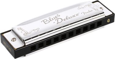 Гармоніка Fender Blues Deluxe, тональність G, 10 отворів, нікель-хром, з чохлом