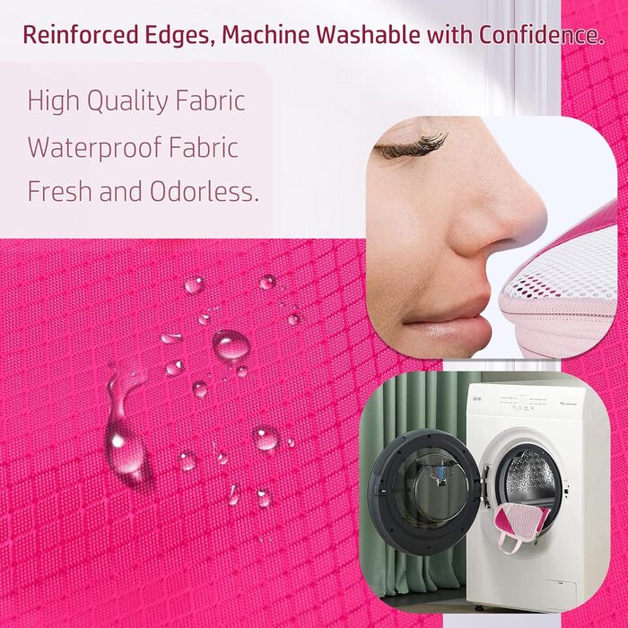 Набір органайзерів для валізи AiQInu, 5 шт. з компресією, для подорожей, рожевий