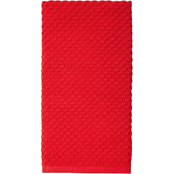 Кухонні рушники COTTON CRAFT з вафельної махри, 100% бавовна, м'які, швидковбирні, швидковисихаючі, мінімум ворсу, багаторазові, 40,6×71,1 см, для кухні, бару, прибирання