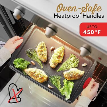 Набір форм для випічки 39 шт. Преміум-якість, антипригарне покриття, BPA-free, для кексів, печива, торти. Сталеві форми та аксесуари для випічки в духовці. Чорний колір.